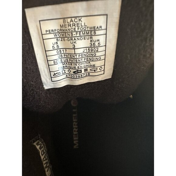 Merrell Thermo Shiver Snow Boots 6" Waterproof Hiking Purple Black Womens Sz 5.5 - Picture 4 of 7